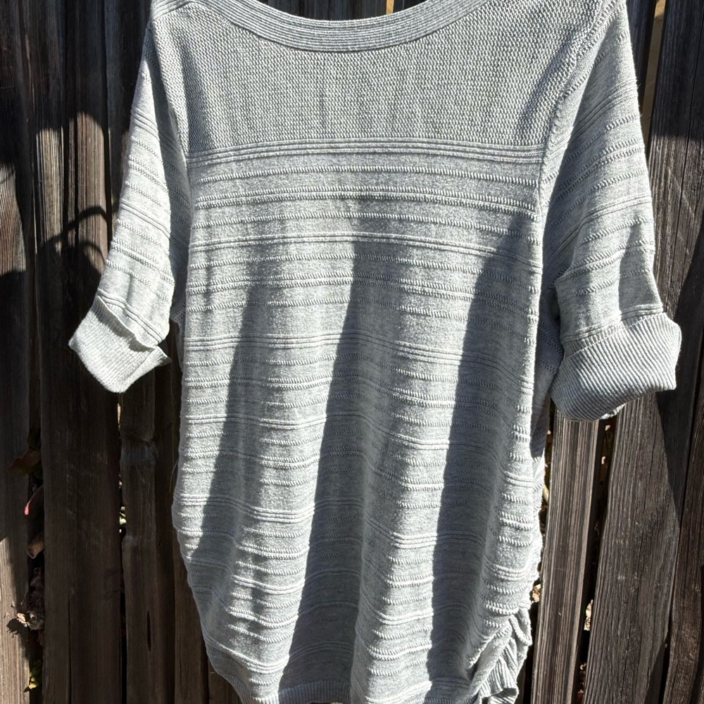 Apt. 9 Light Gray Knit Sweater